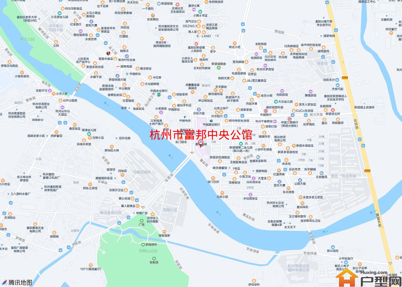 富邦中央公馆小区 - 户型网