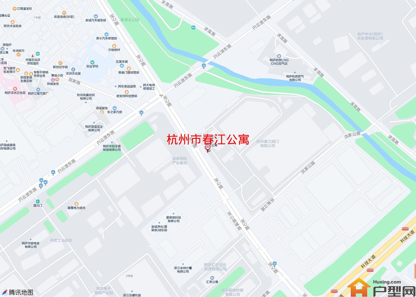 春江公寓小区 - 户型网