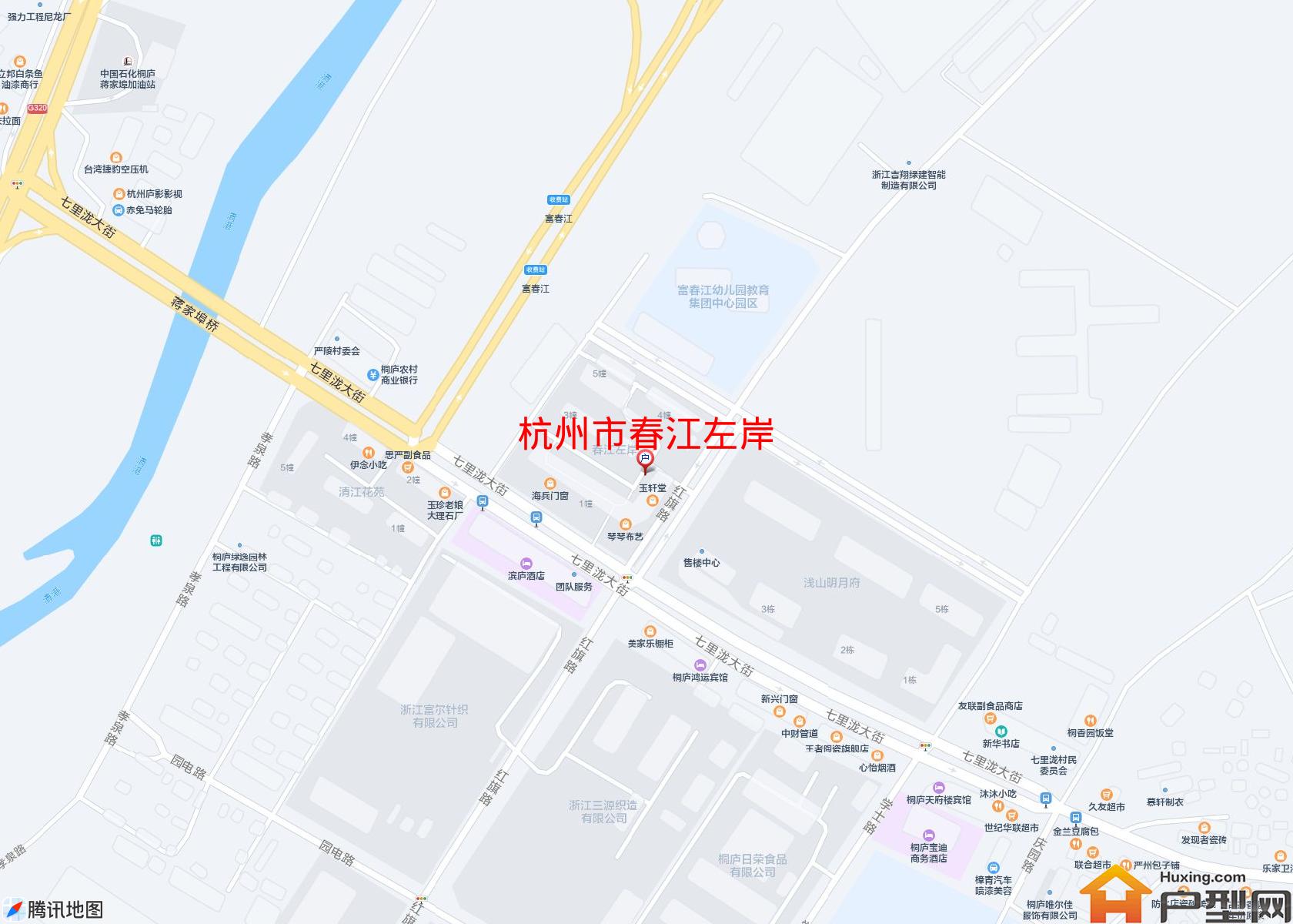 春江左岸小区 - 户型网