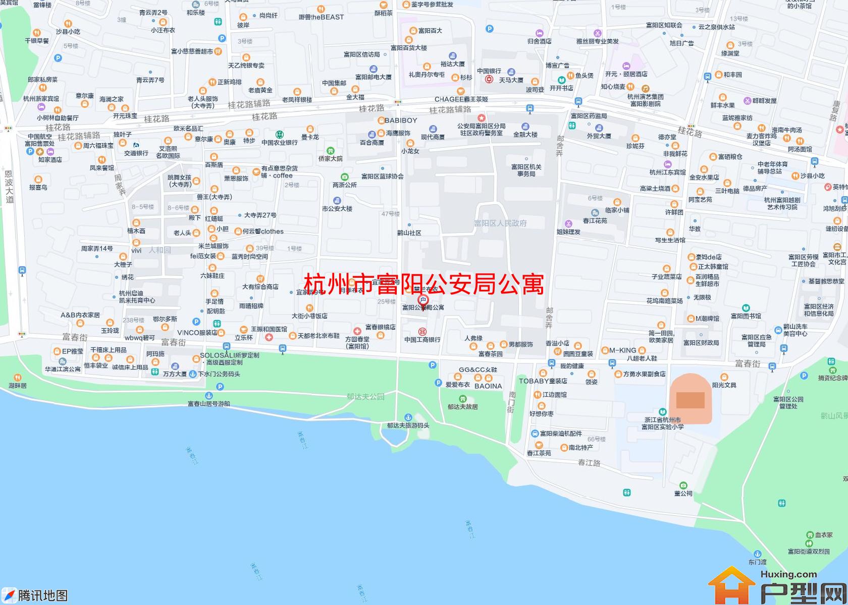 富阳公安局公寓小区 - 户型网