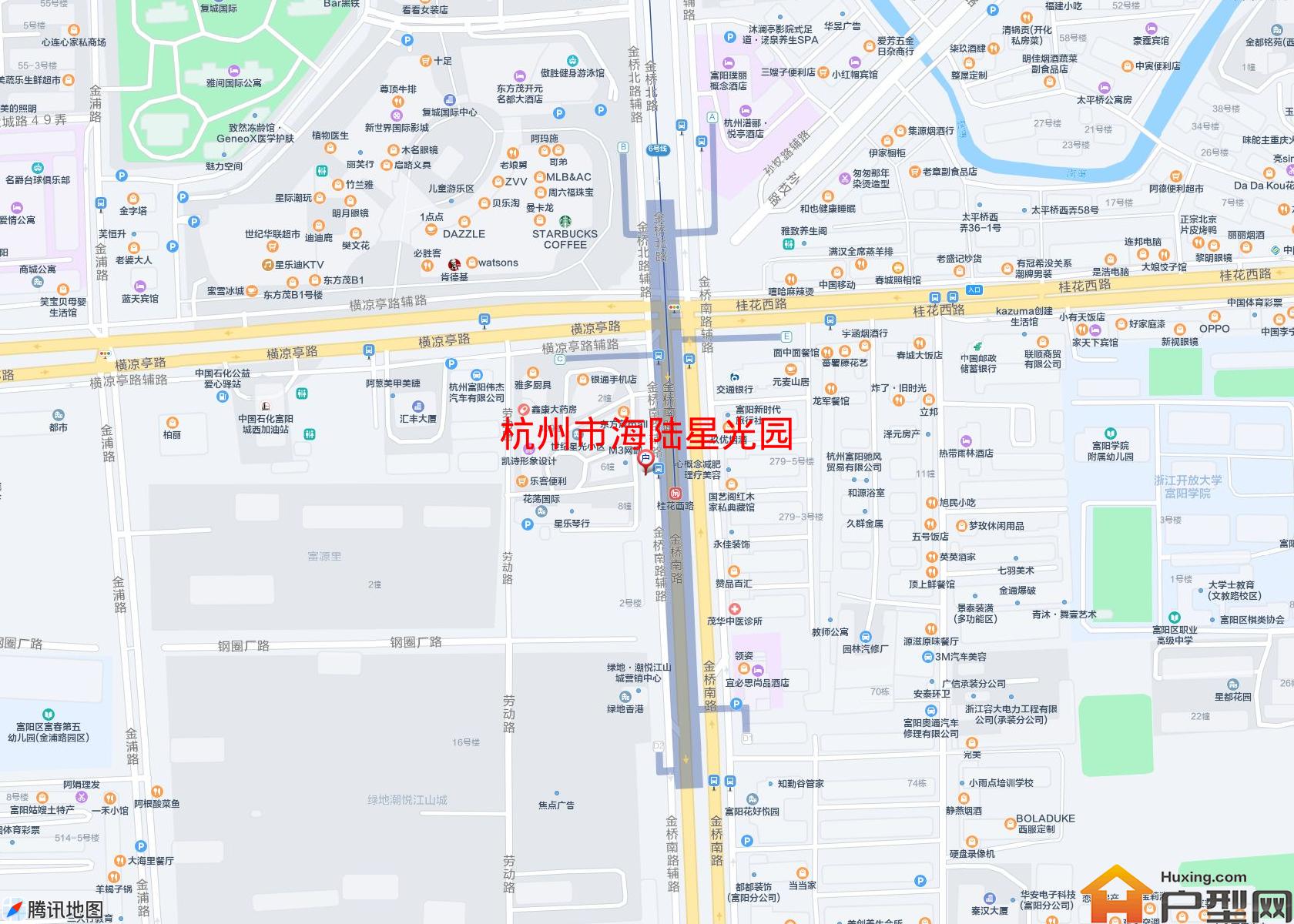 海陆星光园小区 - 户型网