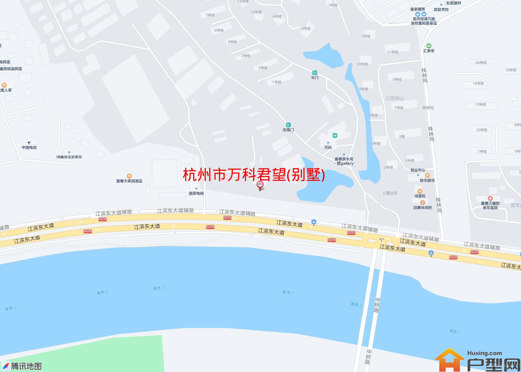 万科君望(别墅)小区 - 户型网