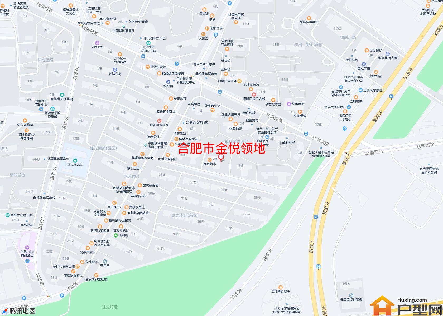 金悦领地小区 - 户型网