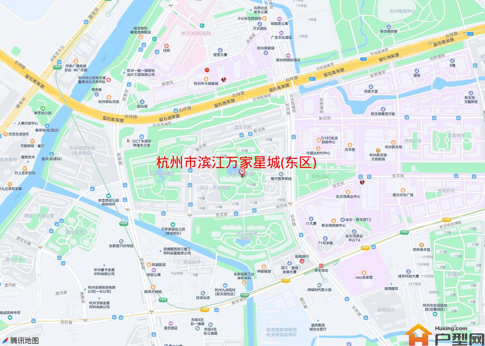 滨江万家星城(东区)小区 - 户型网