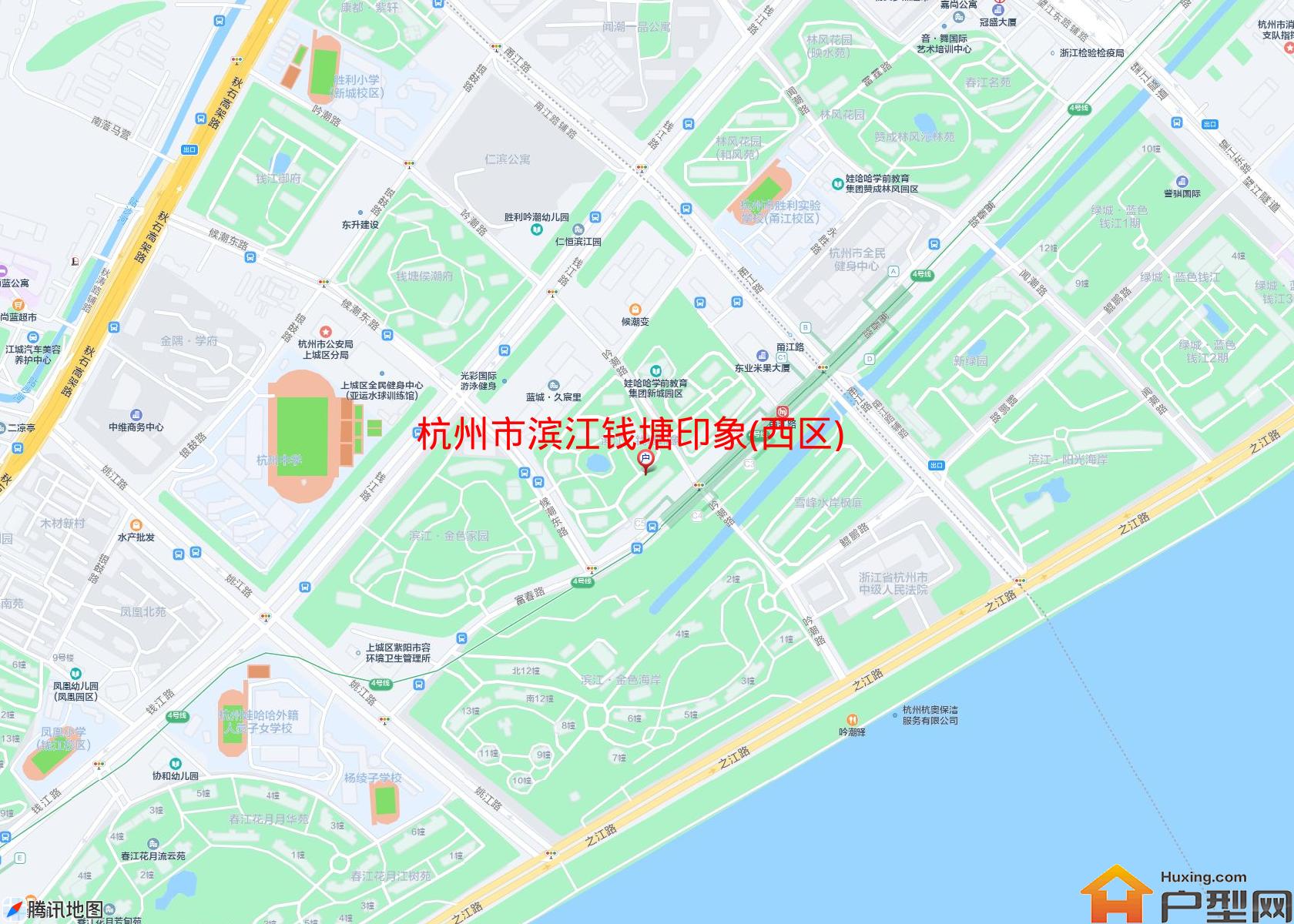 滨江钱塘印象(西区)小区 - 户型网