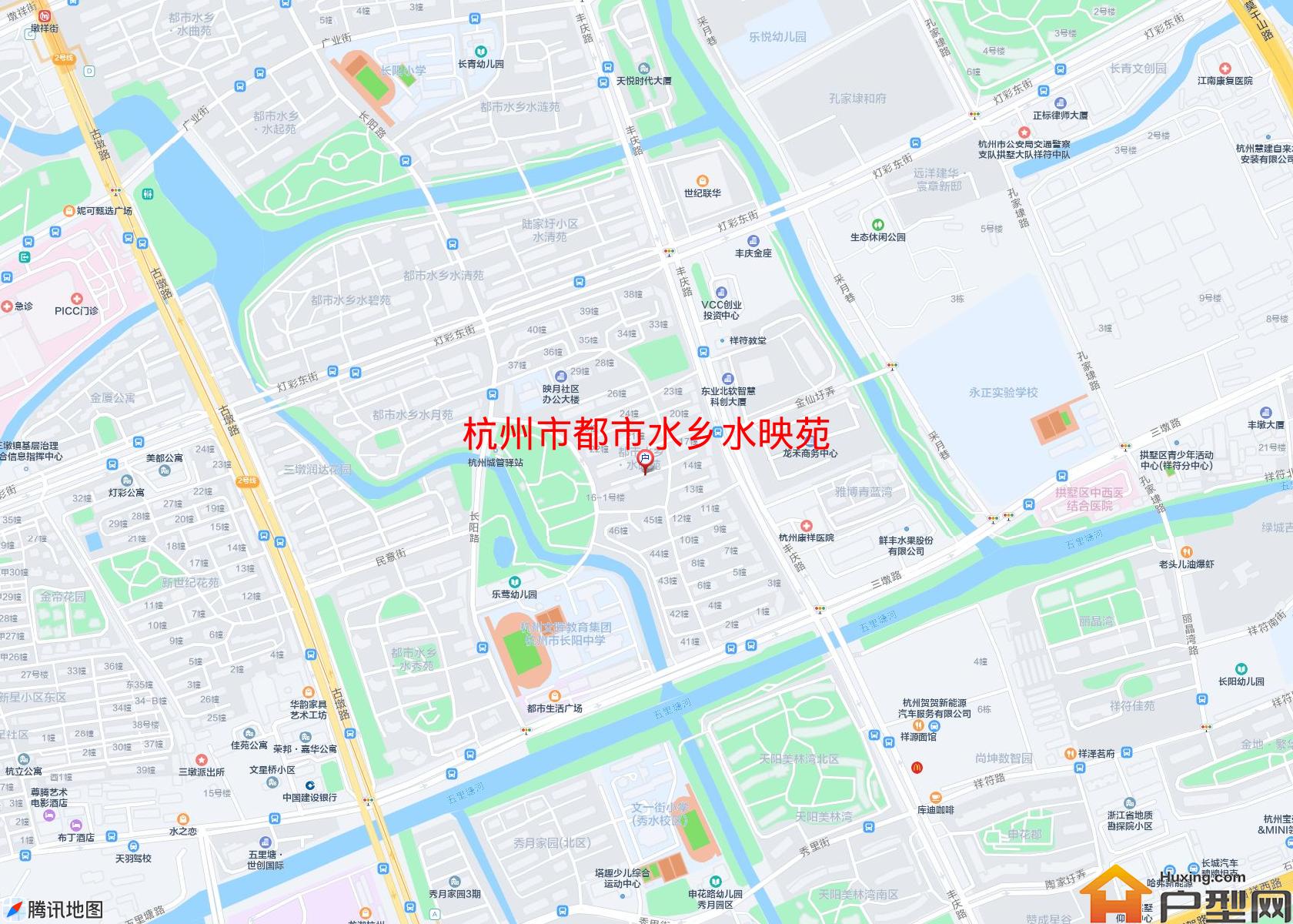 都市水乡水映苑小区 - 户型网