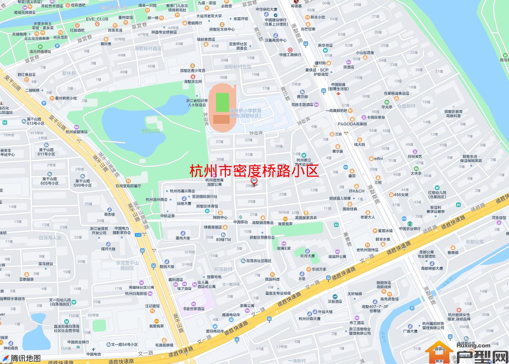 密度桥路小区小区 - 户型网