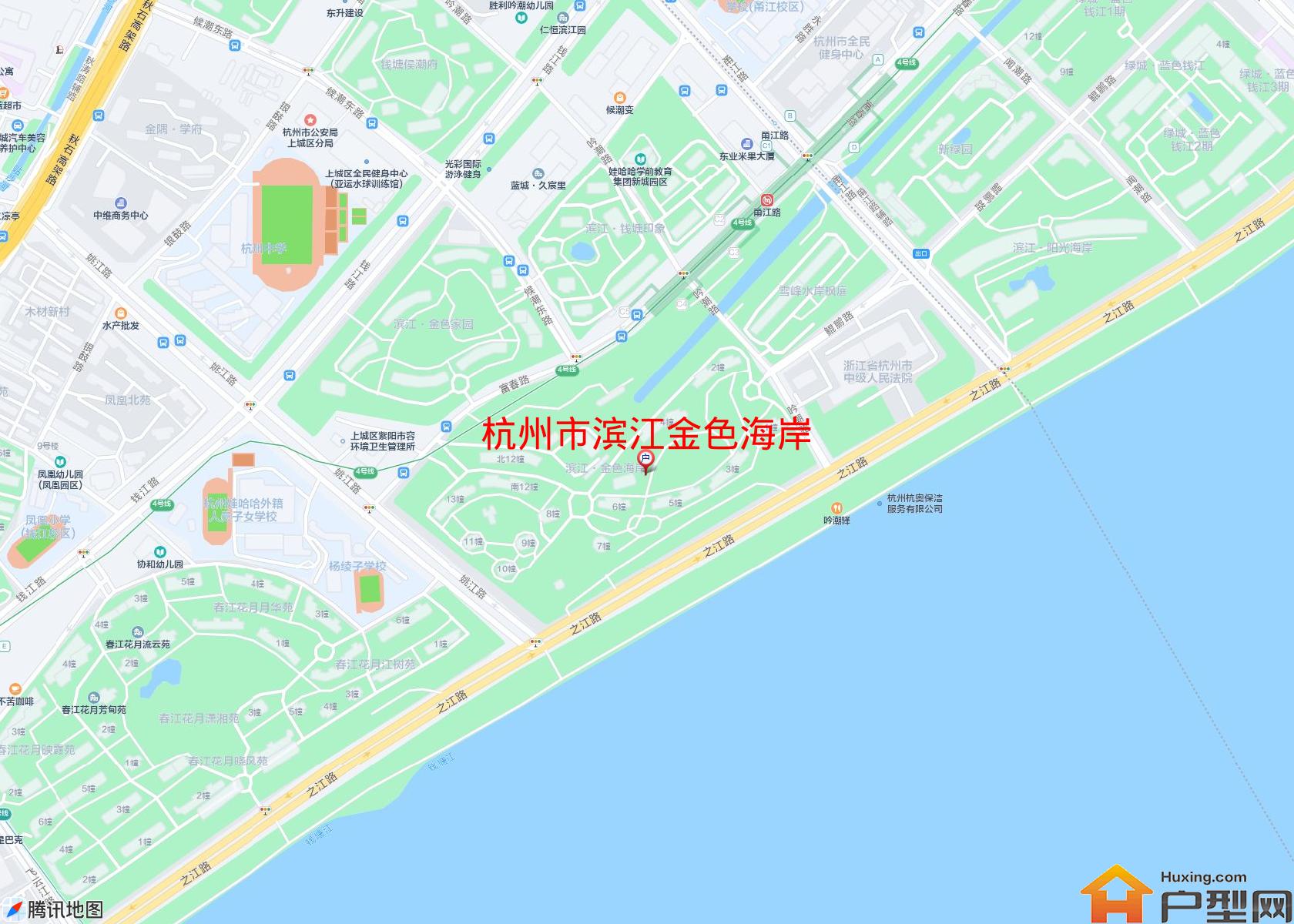 滨江金色海岸小区 - 户型网