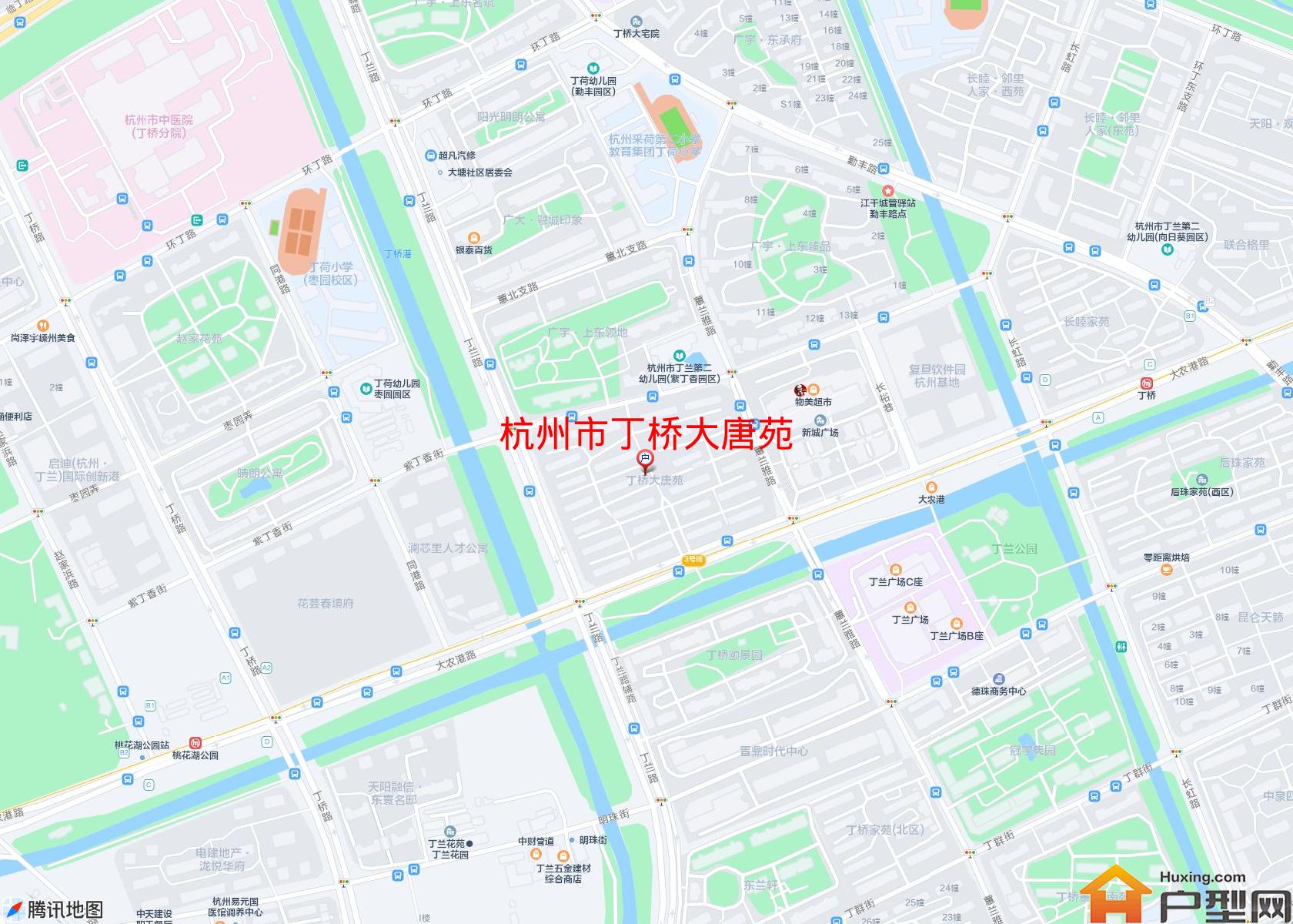 丁桥大唐苑小区 - 户型网