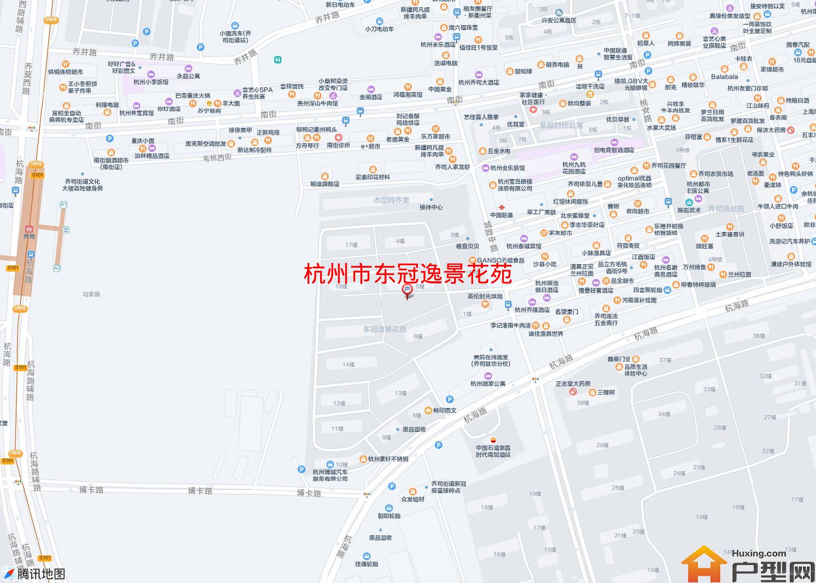 东冠逸景花苑小区 - 户型网