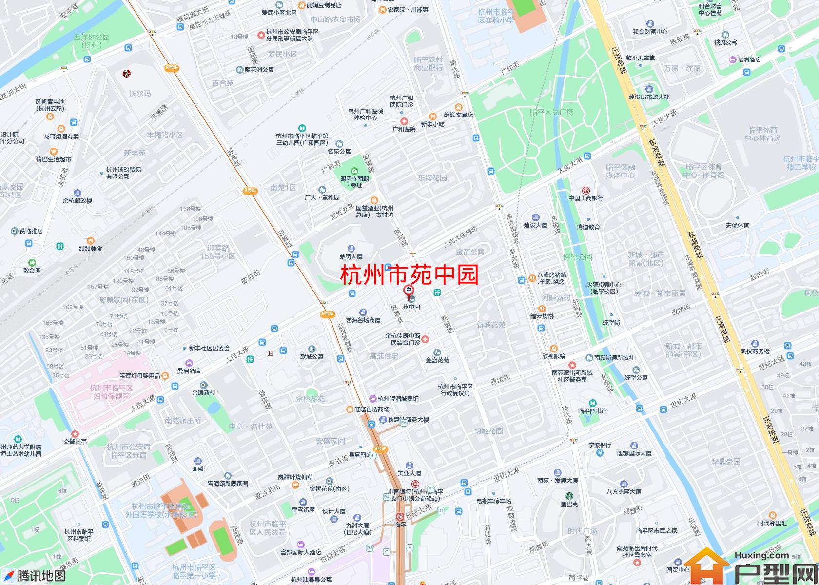 苑中园小区 - 户型网 苑中园小区 - 户型网
