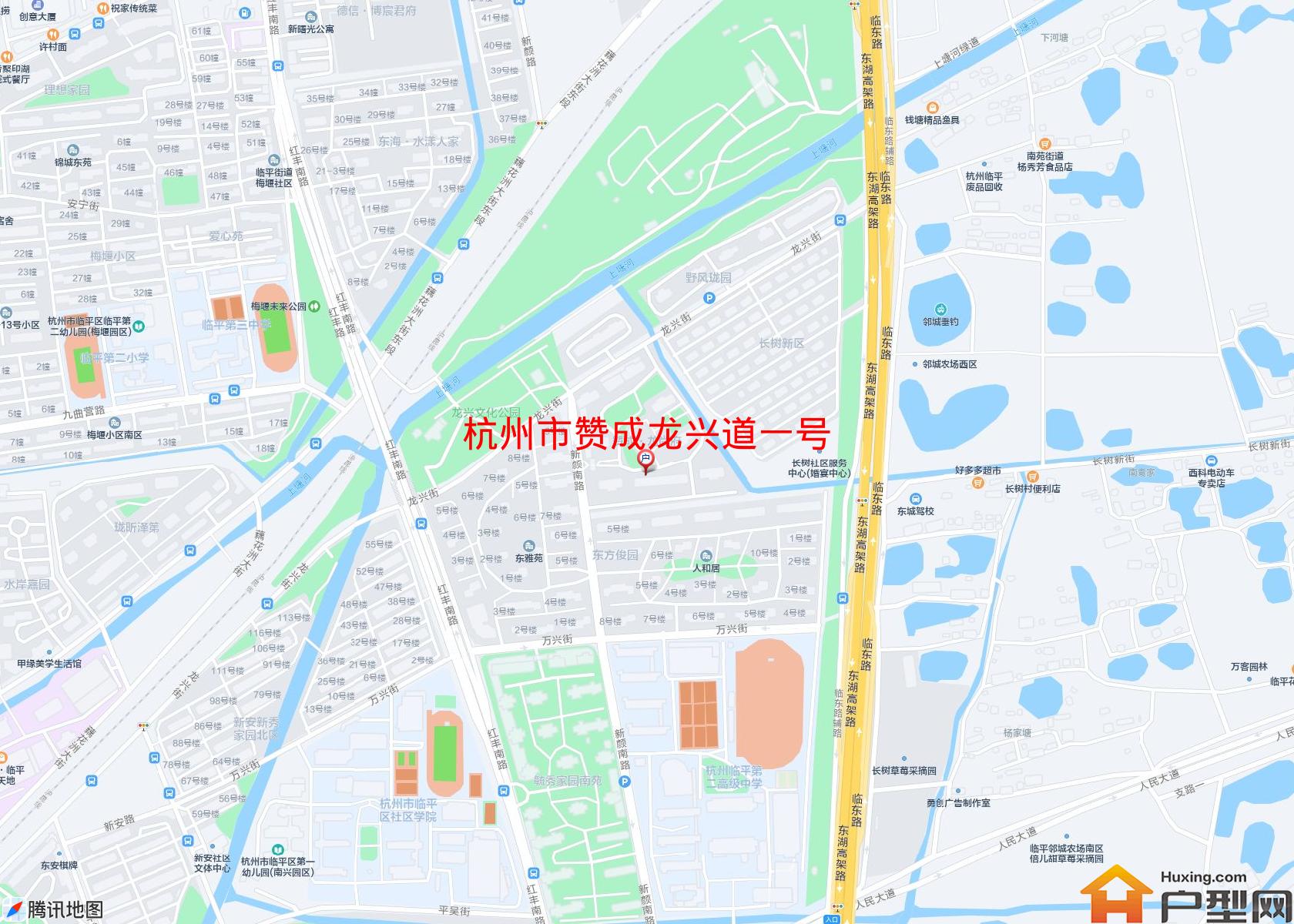 赞成龙兴道一号小区 - 户型网