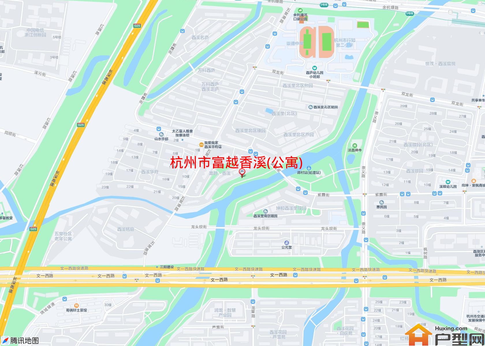 富越香溪(公寓)小区 - 户型网