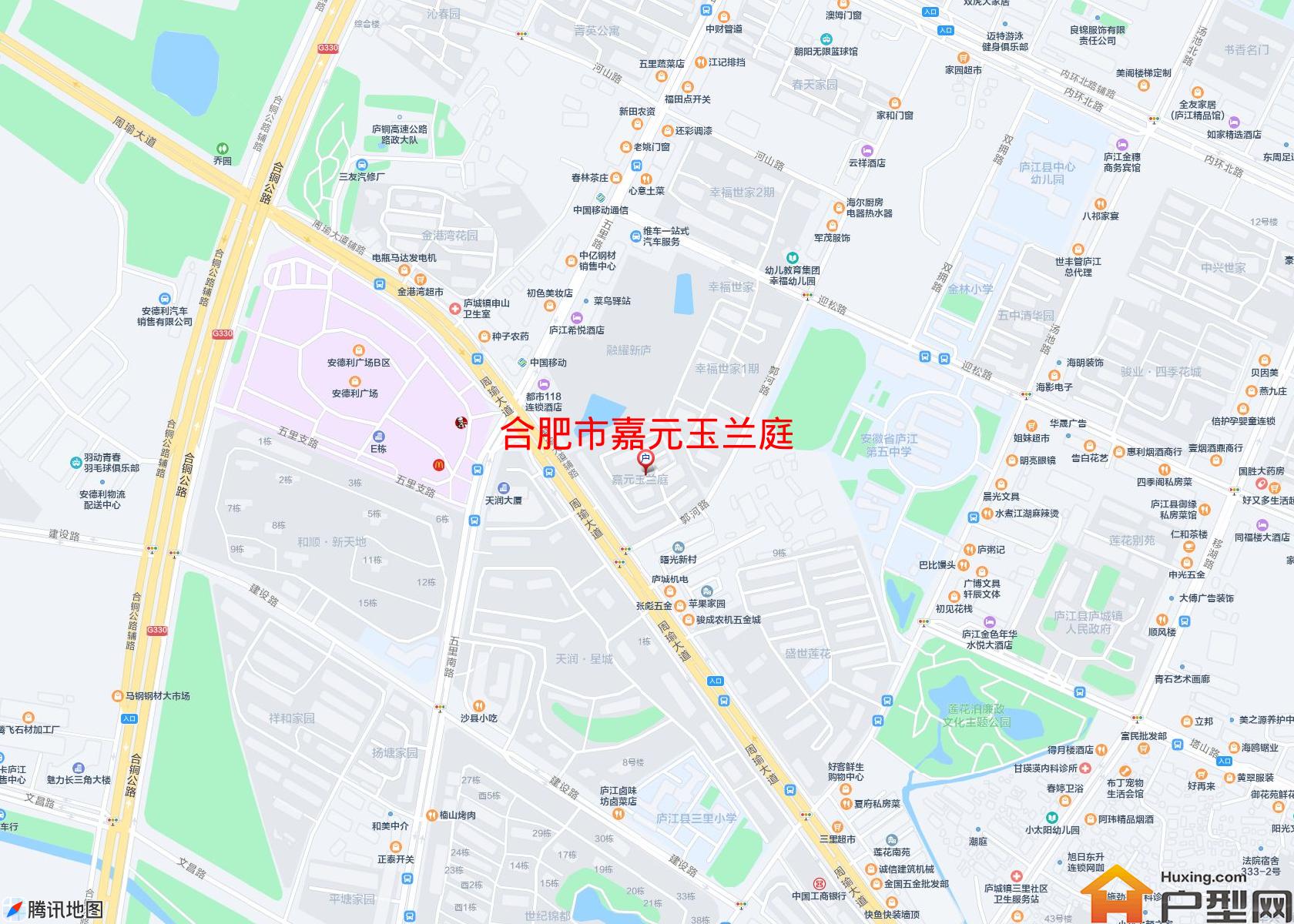 嘉元玉兰庭小区 - 户型网