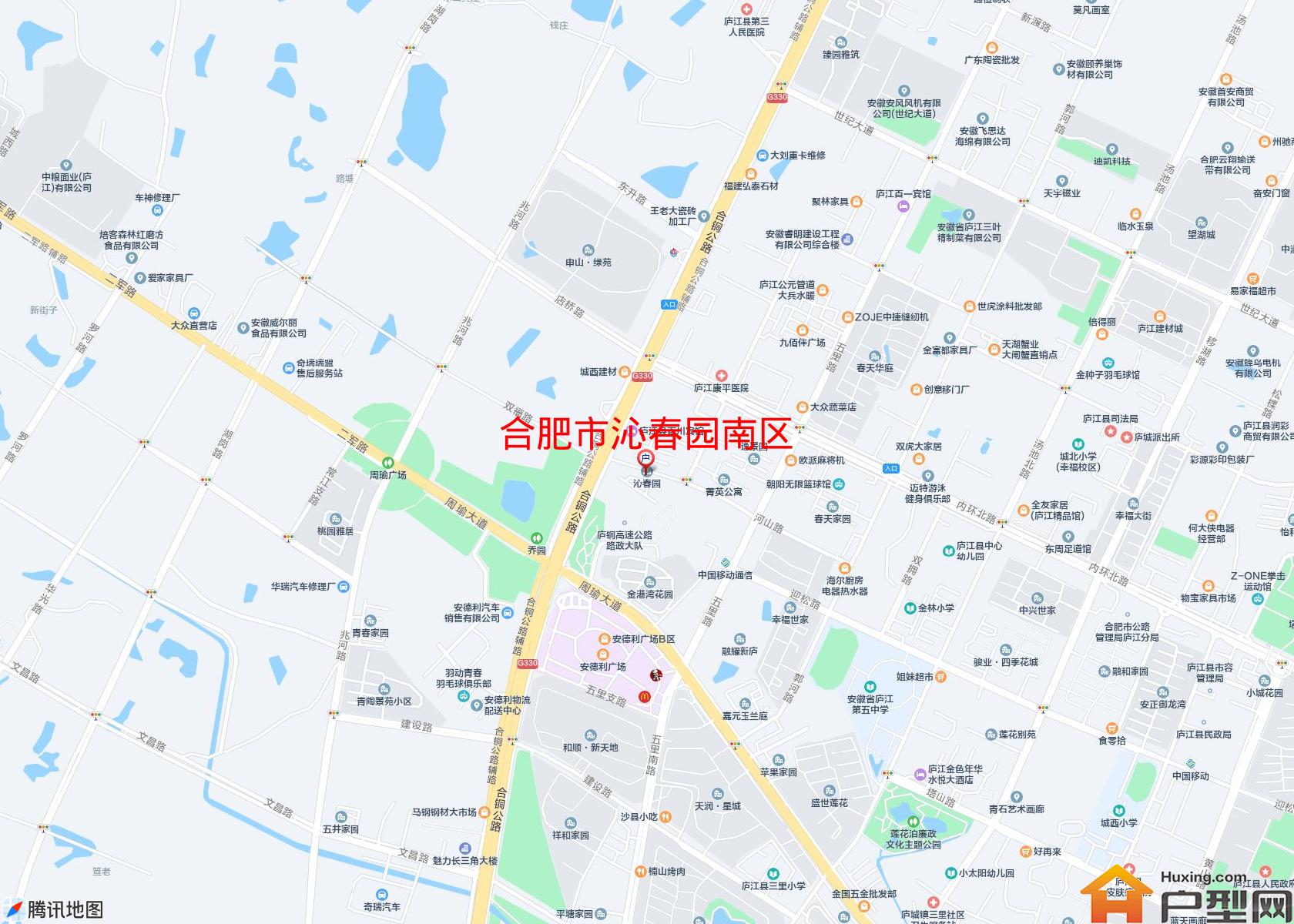 沁春园南区小区 - 户型网