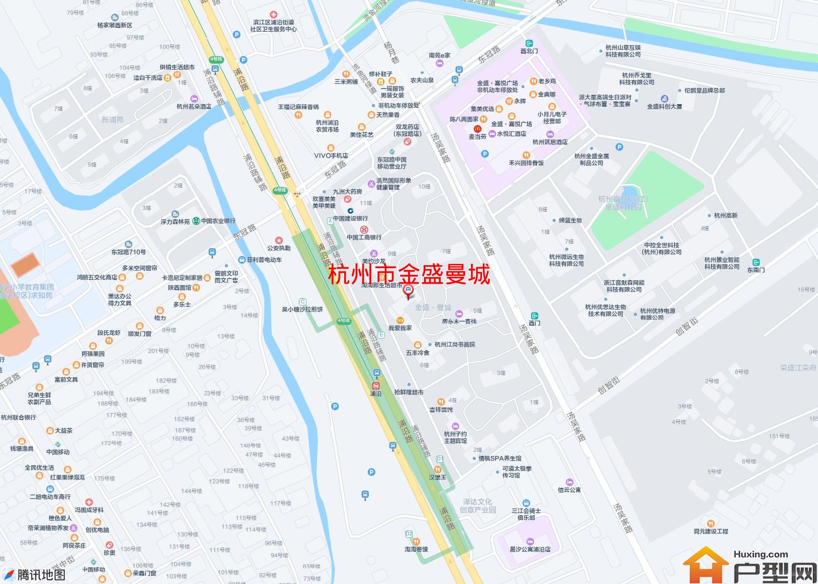 金盛曼城小区 - 户型网