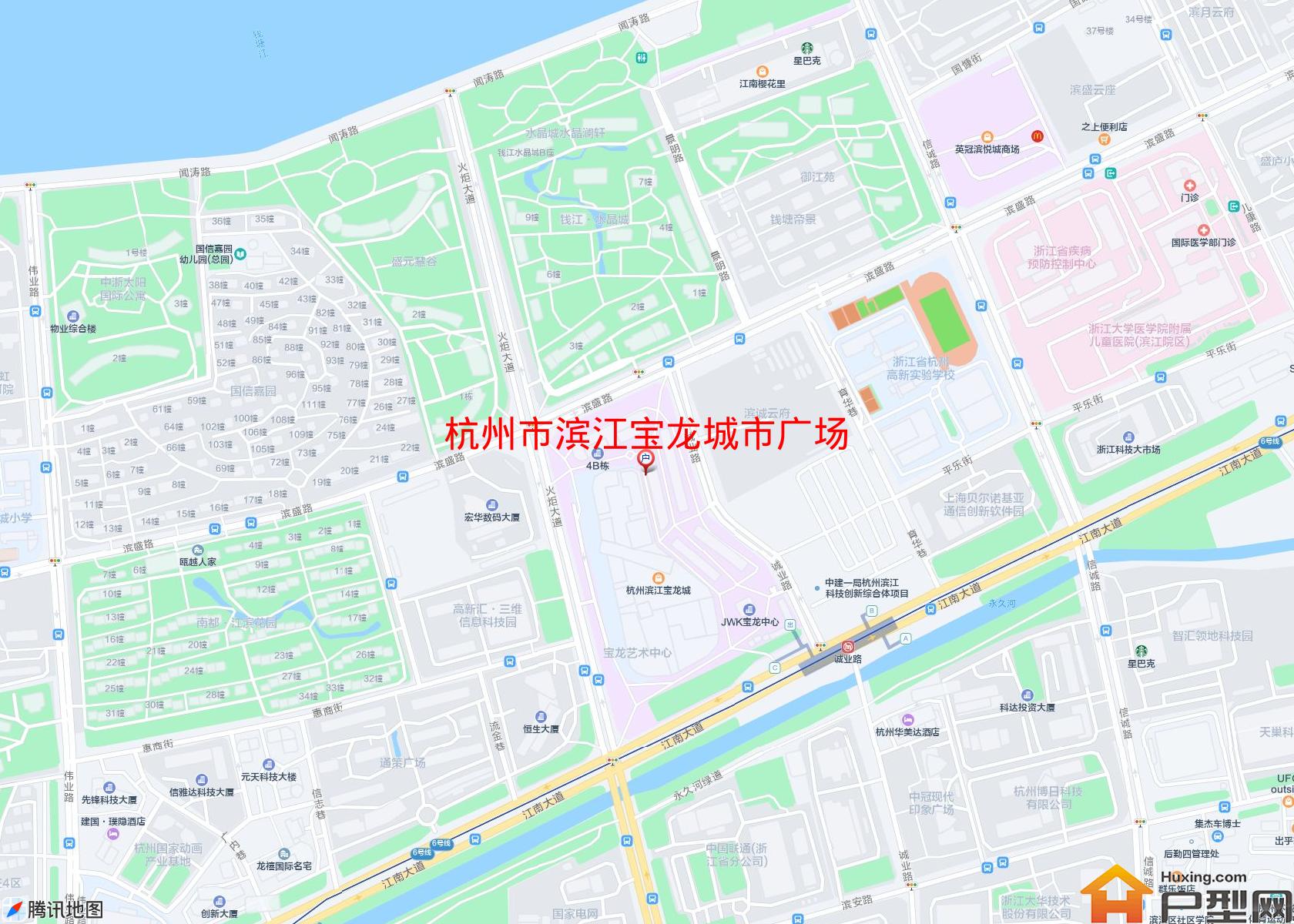 滨江宝龙城市广场小区 - 户型网