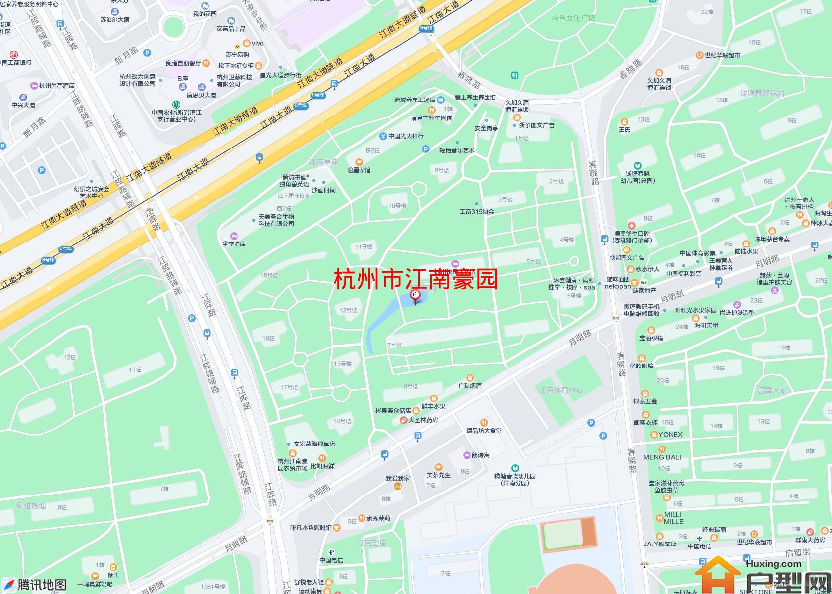 江南豪园小区 - 户型网