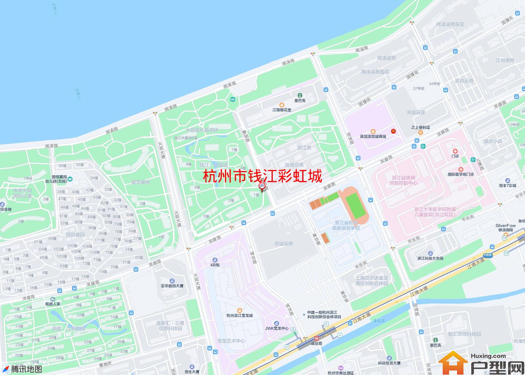 钱江彩虹城小区 - 户型网 钱江彩虹城小区 - 户型网