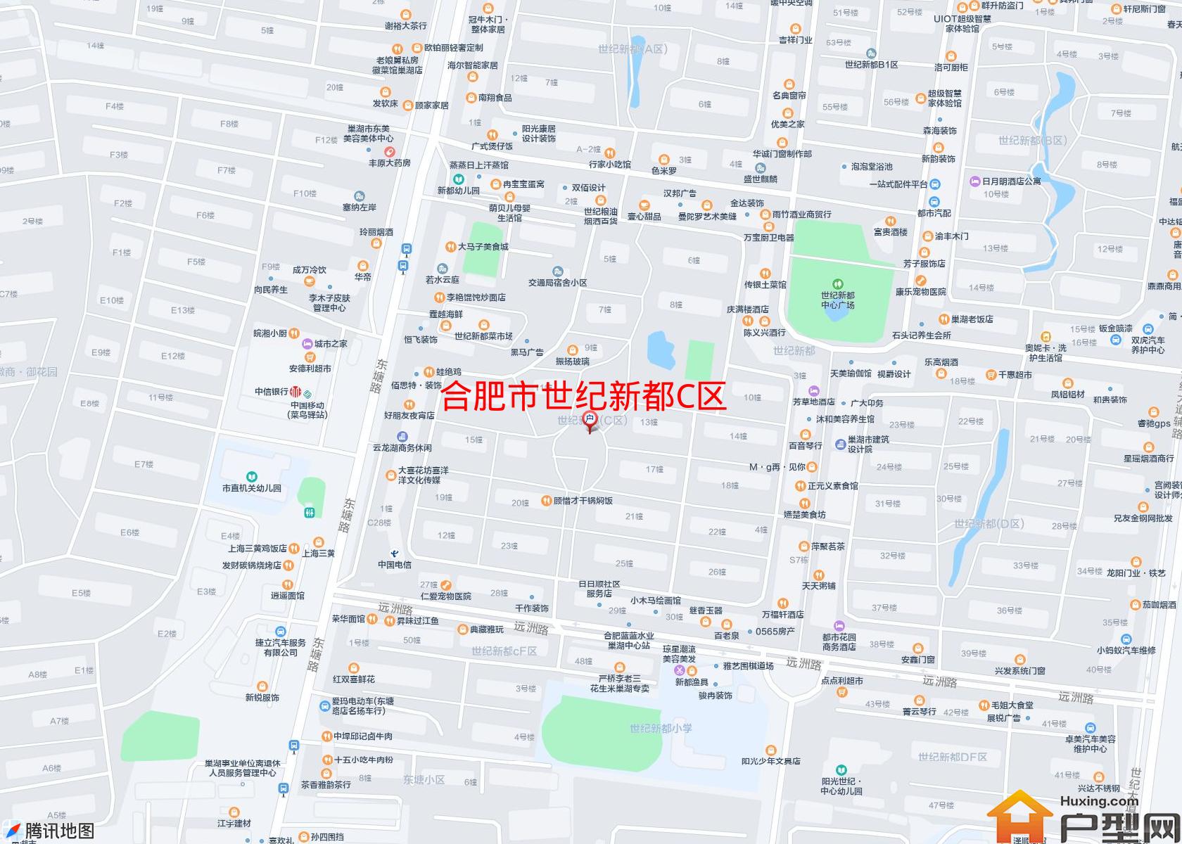 世纪新都C区小区 - 户型网