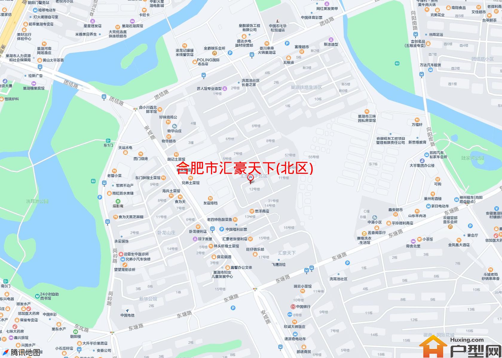 汇豪天下(北区)小区 - 户型网