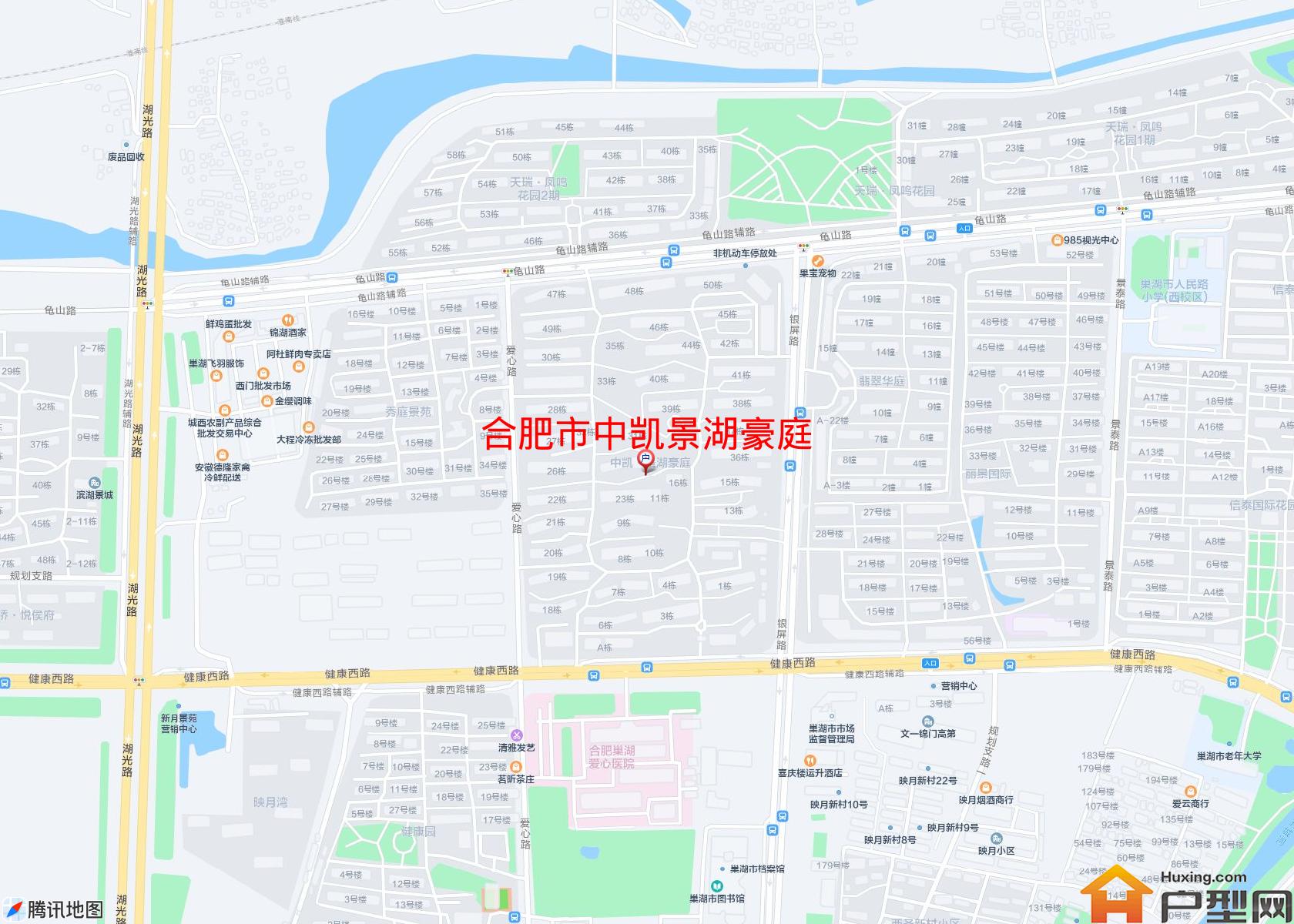 中凯景湖豪庭小区 - 户型网