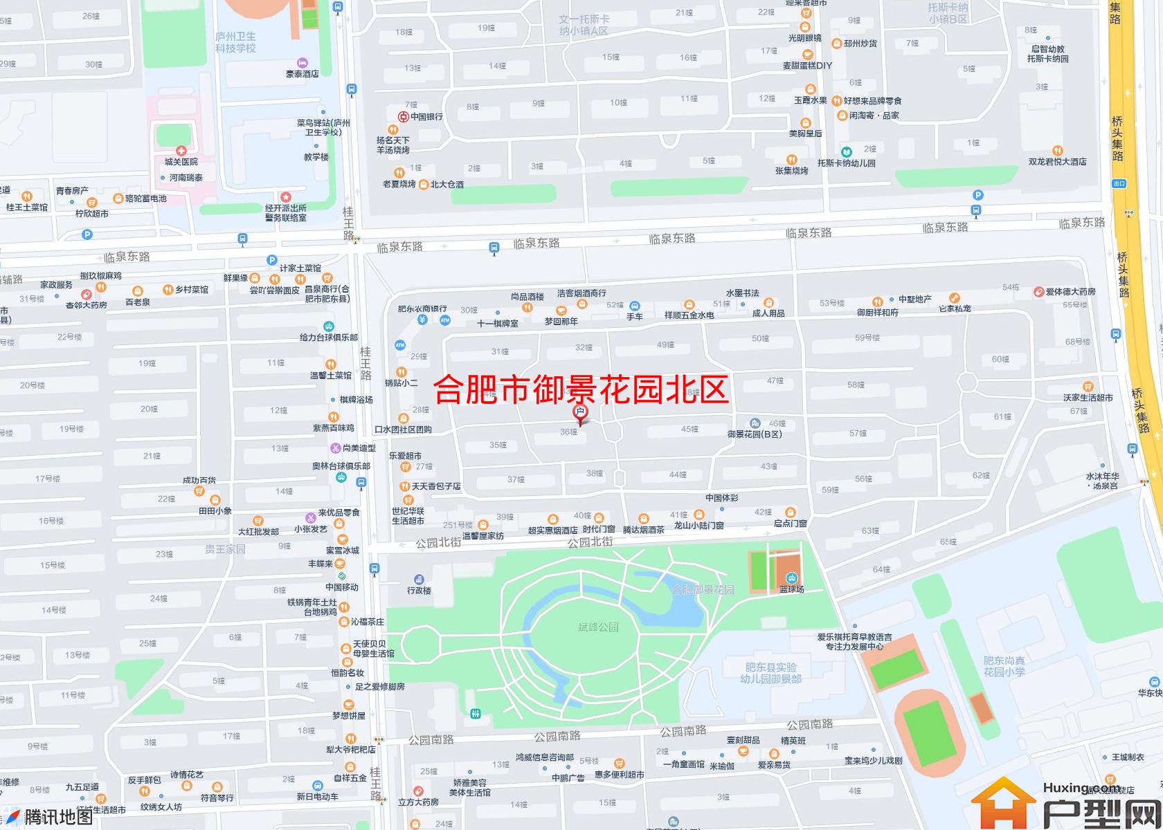 御景花园北区小区 - 户型网