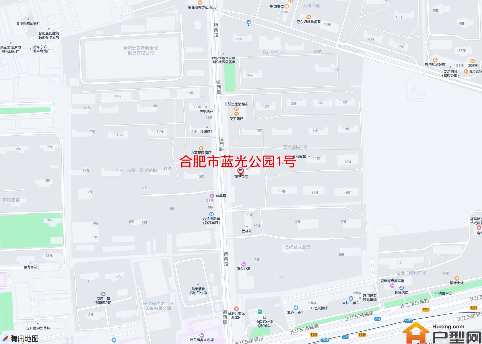 蓝光公园1号小区 - 户型网