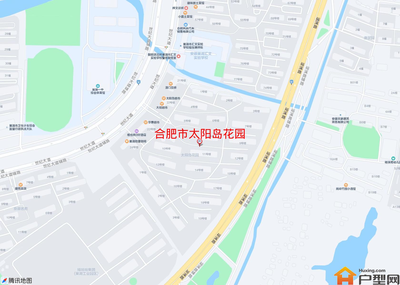 太阳岛花园小区 - 户型网