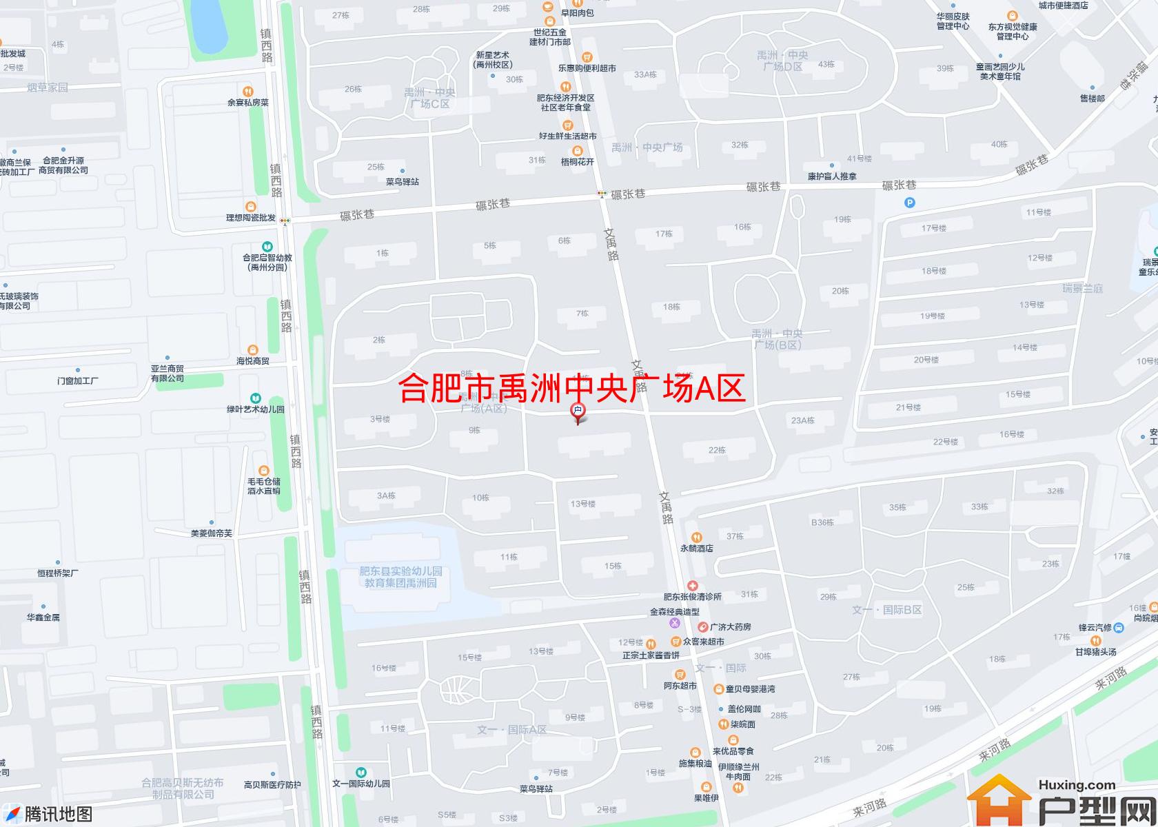 禹洲中央广场A区小区 - 户型网