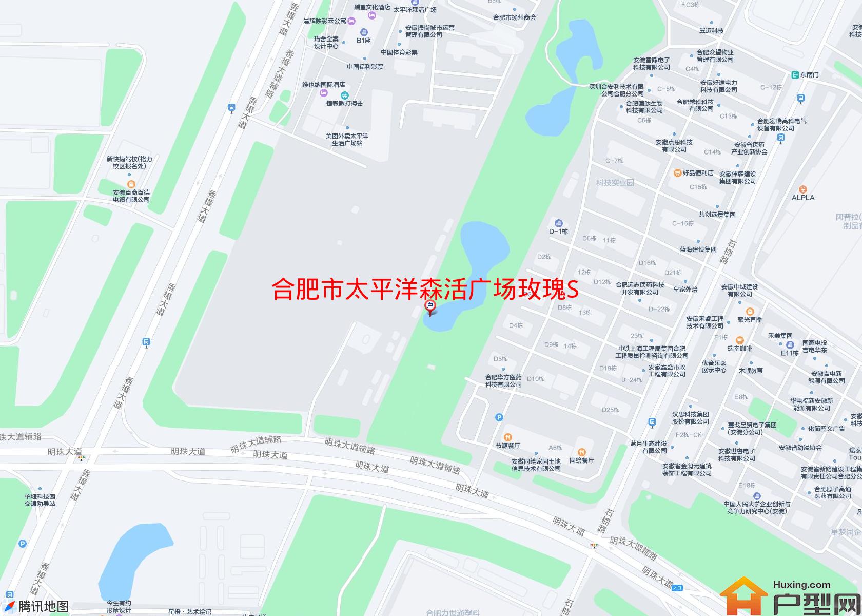 太平洋森活广场玫瑰SOHO小区 - 户型网