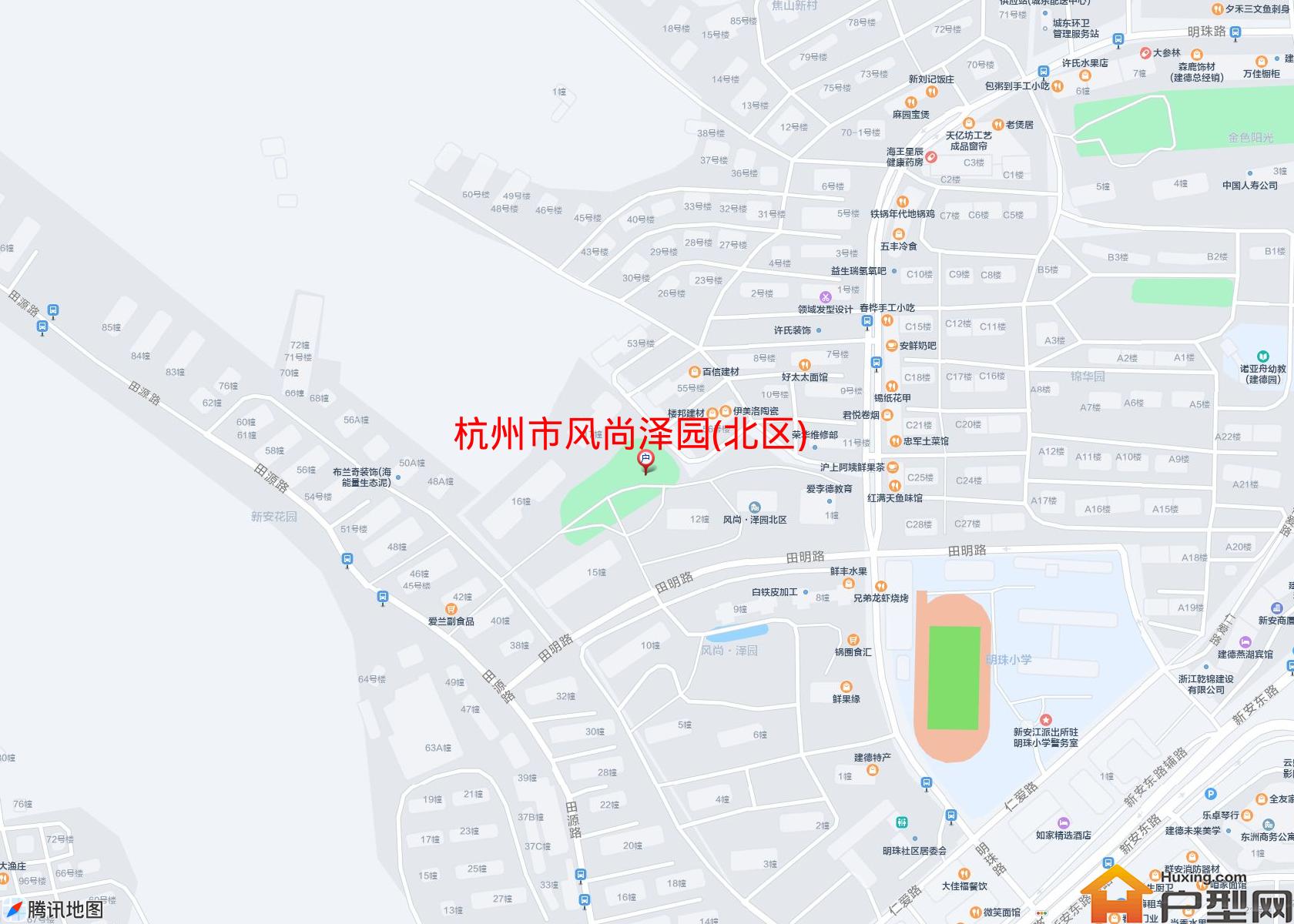 风尚泽园(北区)小区 - 户型网