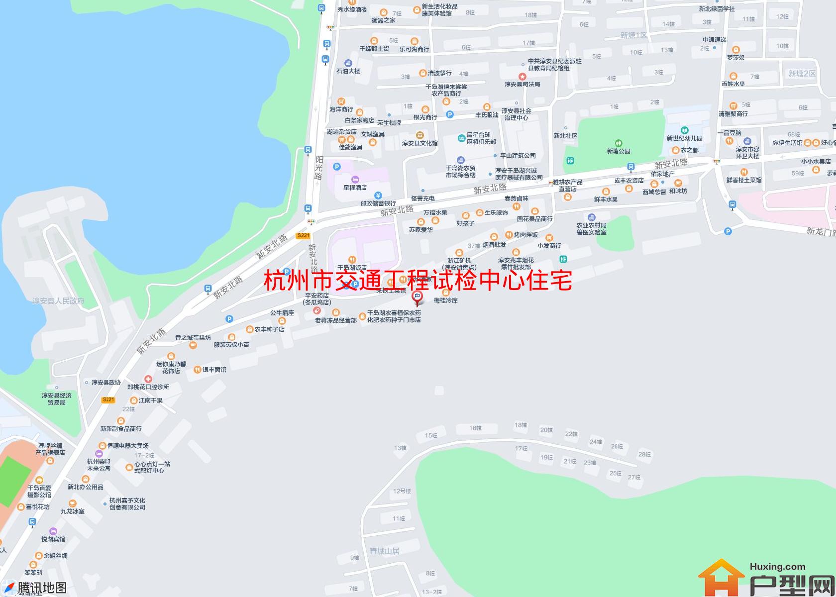 交通工程试检中心住宅楼小区 - 户型网