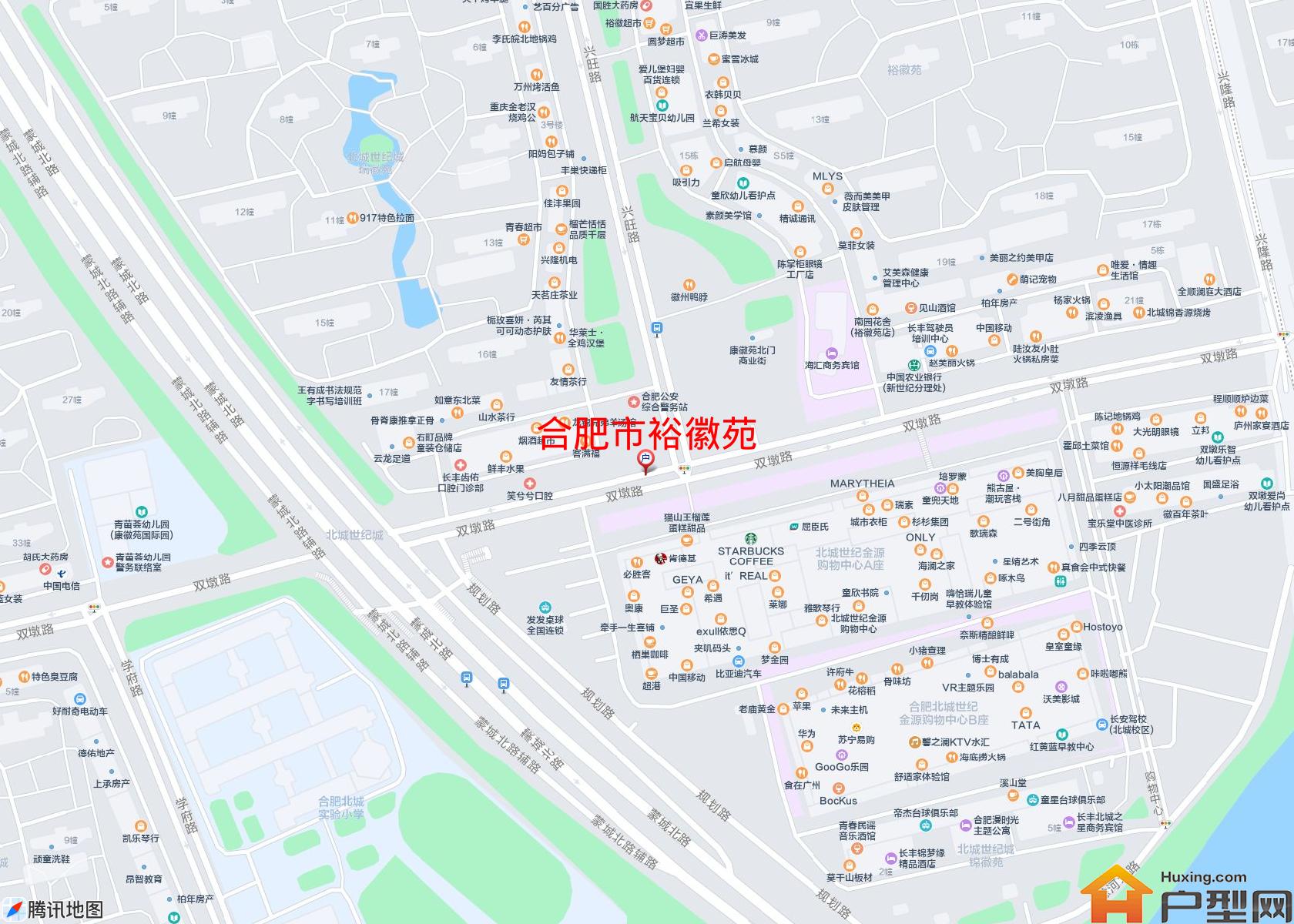 裕徽苑小区 - 户型网