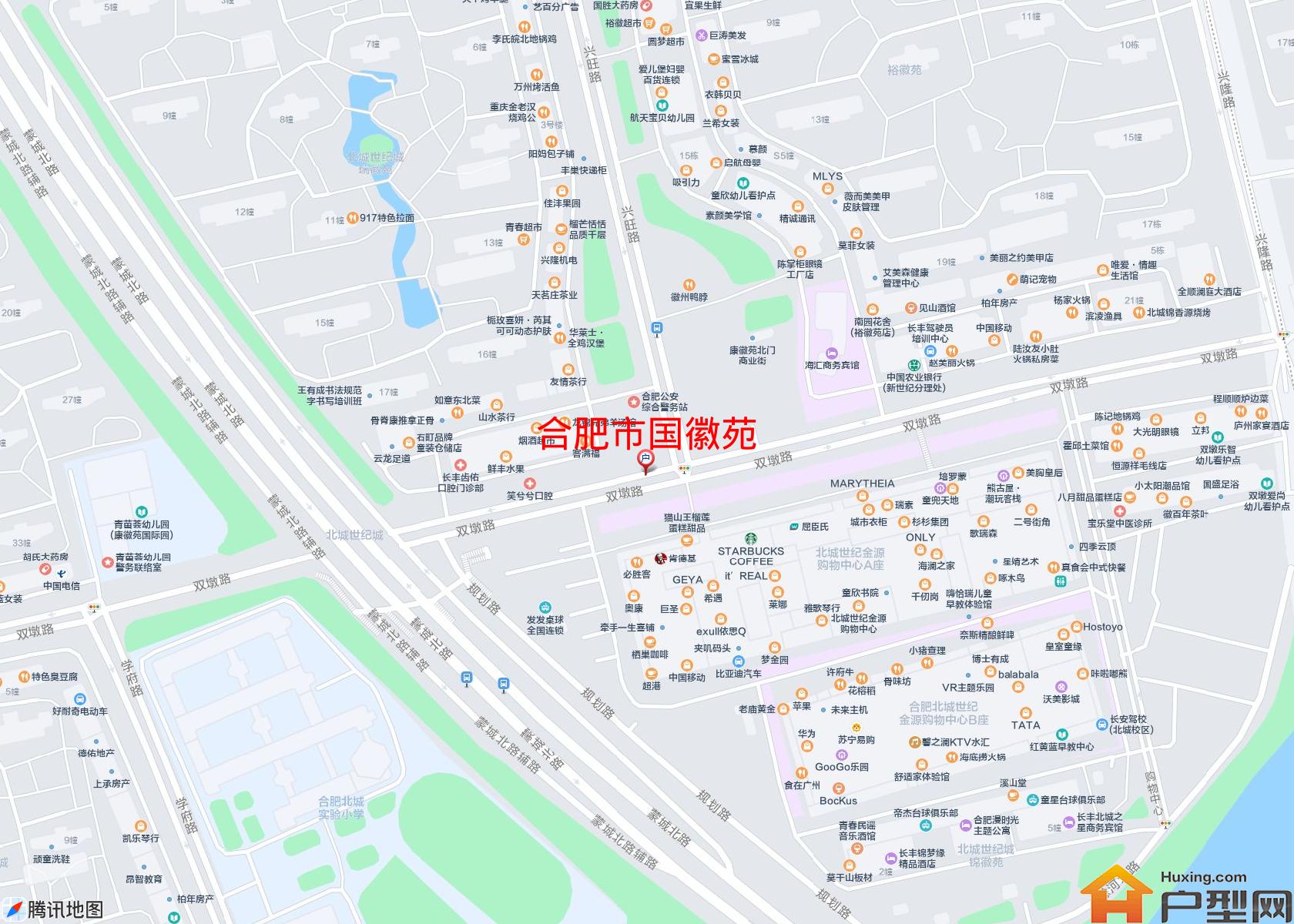 国徽苑小区 - 户型网
