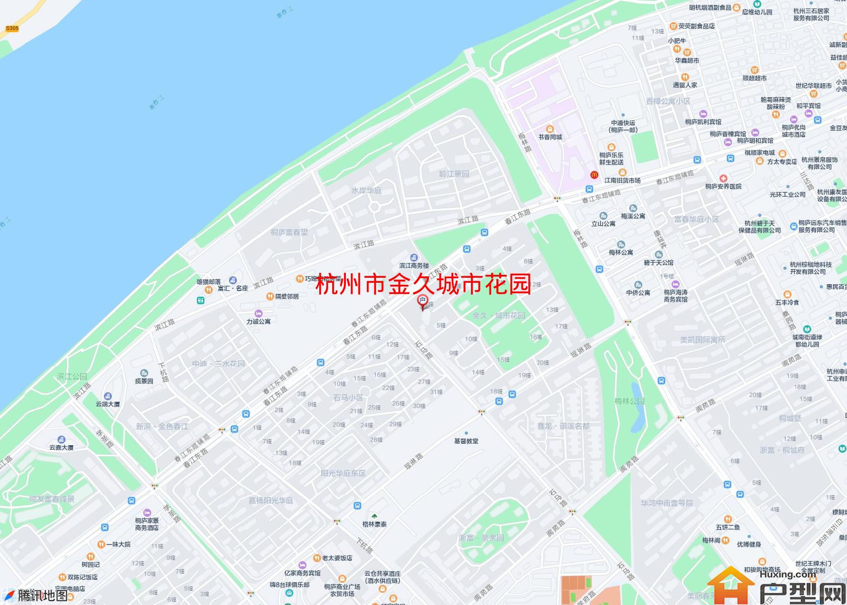 金久城市花园小区 - 户型网