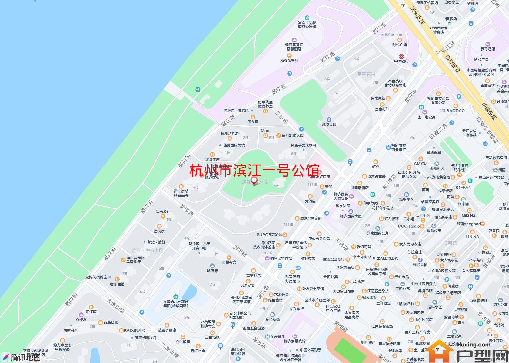 滨江一号公馆小区 - 户型网