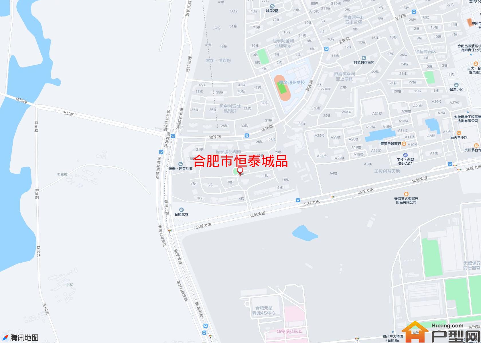 恒泰城品小区 - 户型网
