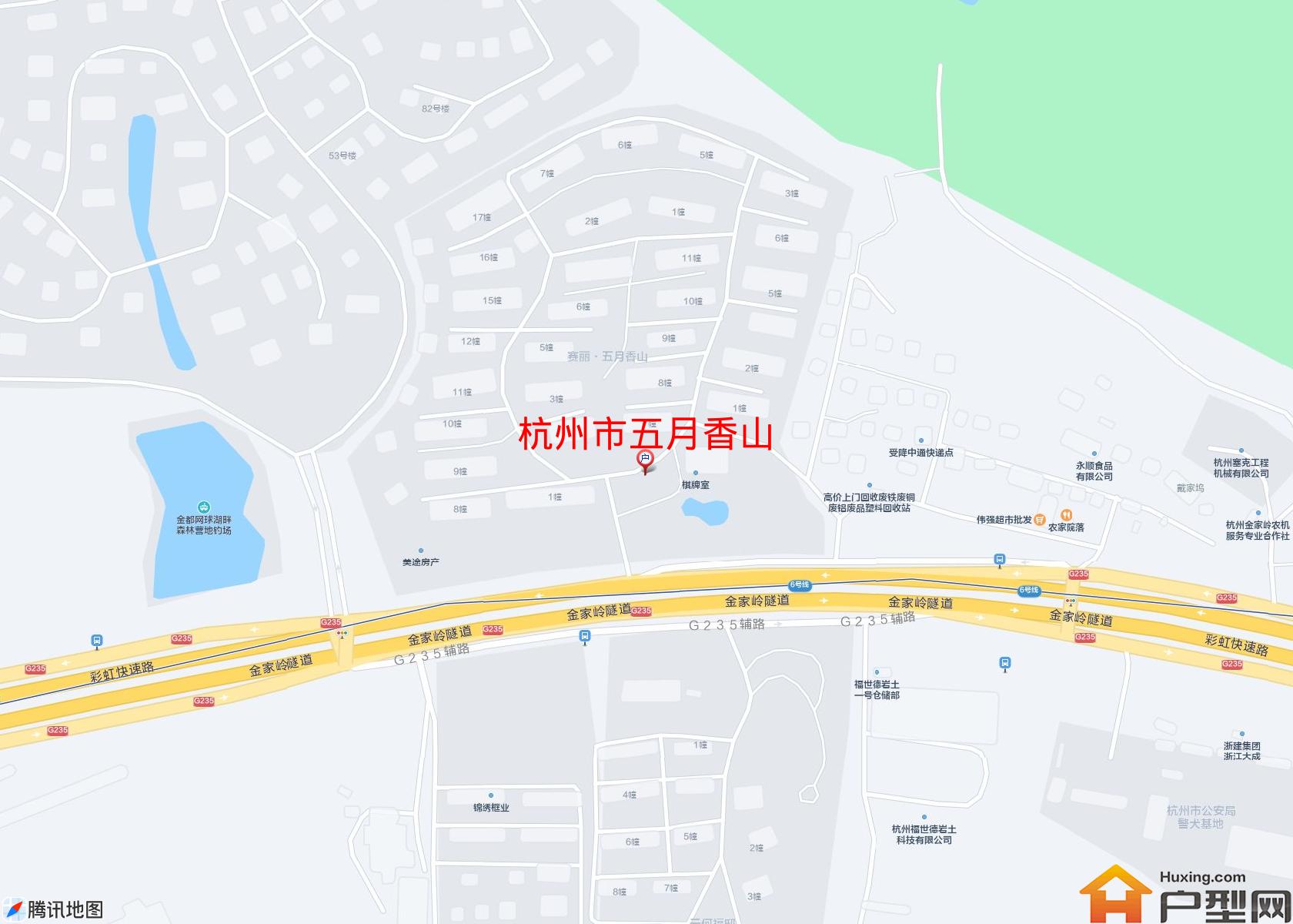 五月香山小区 - 户型网