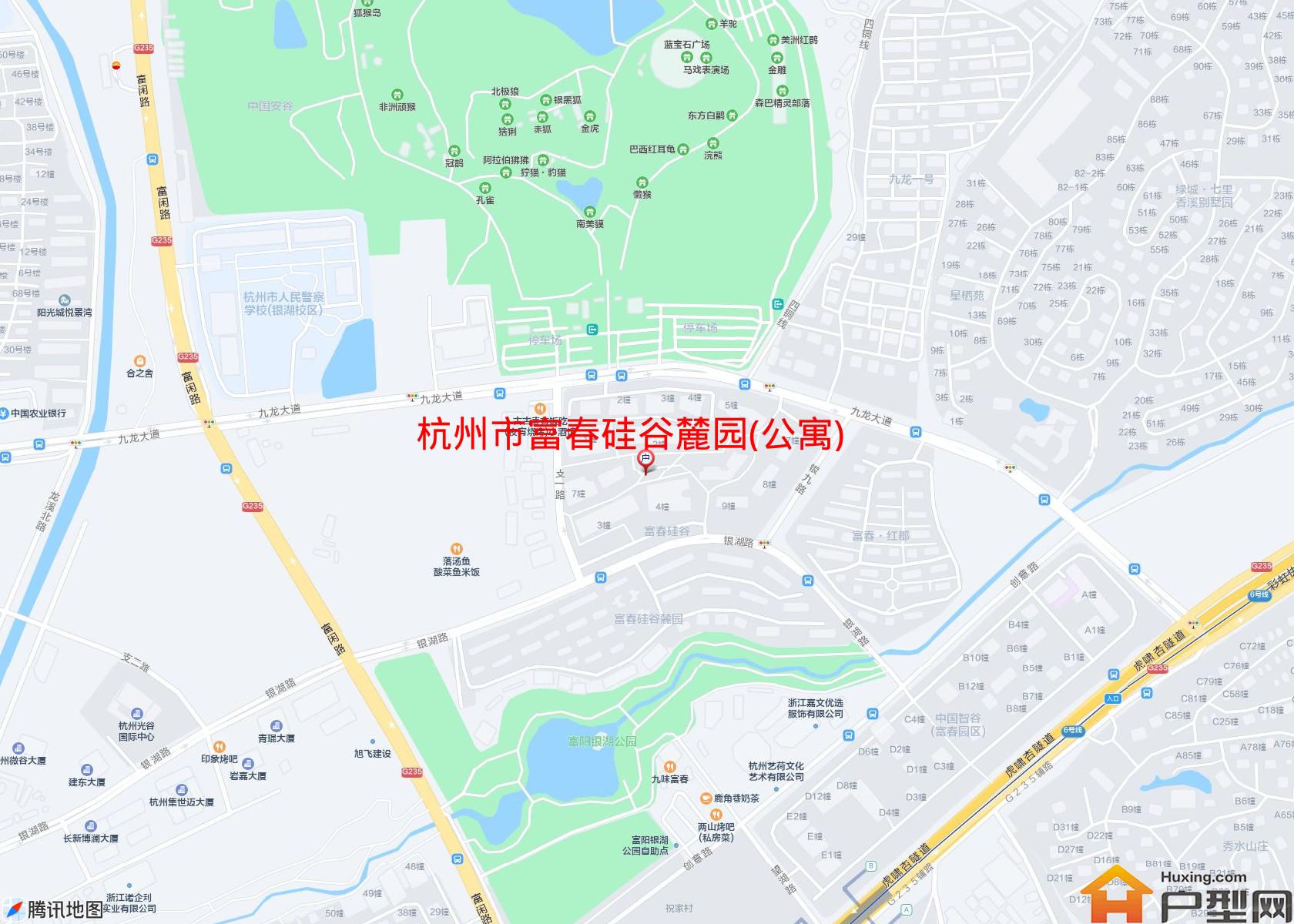 富春硅谷麓园(公寓)小区 - 户型网