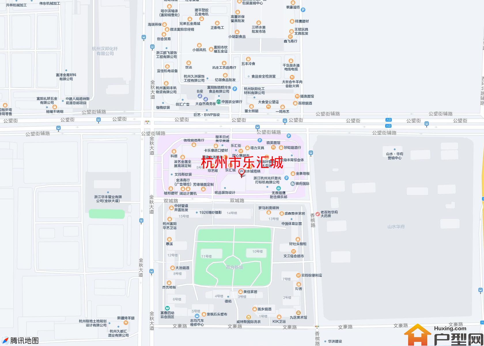 乐汇城小区 - 户型网