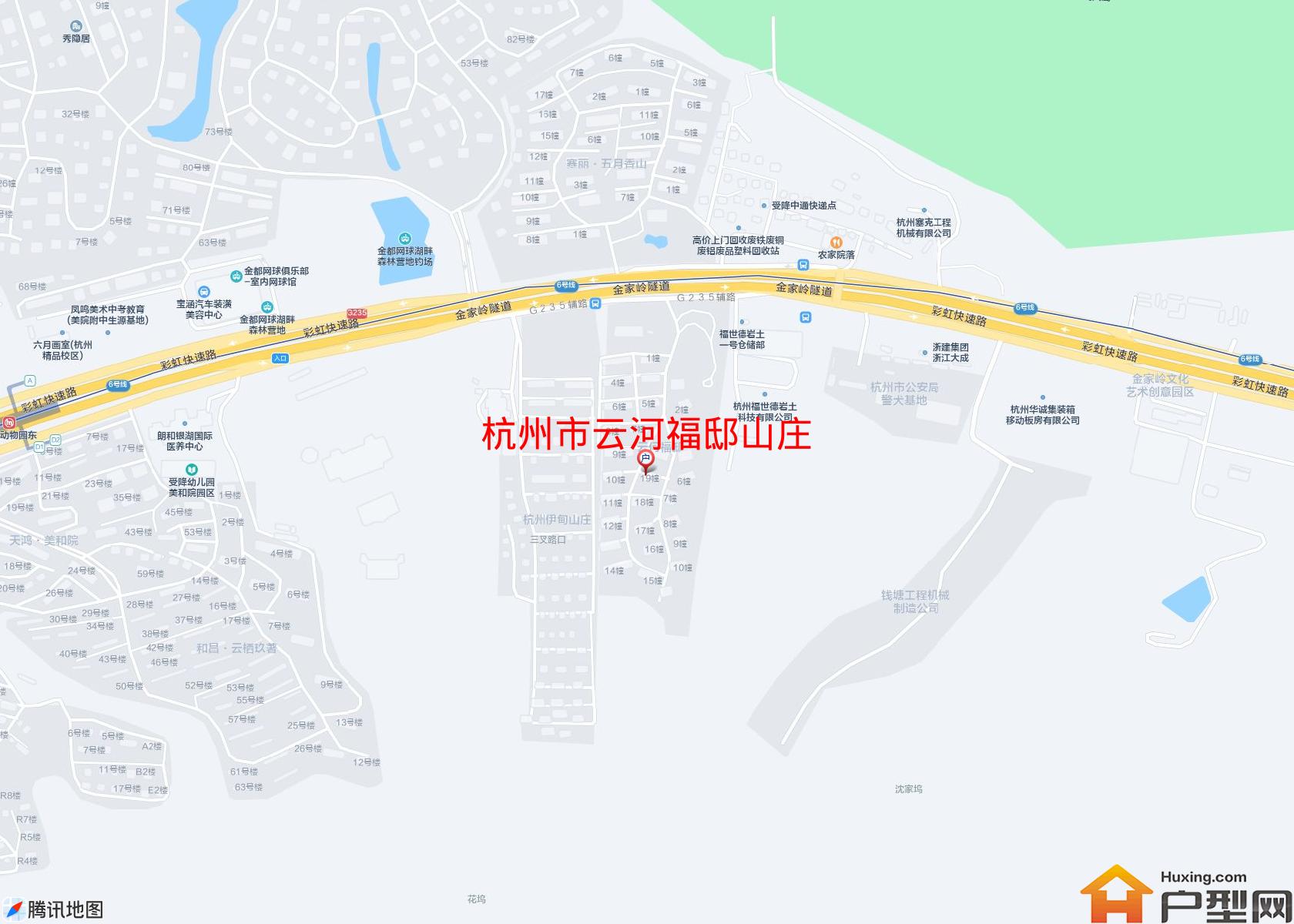 云河福邸山庄小区 - 户型网