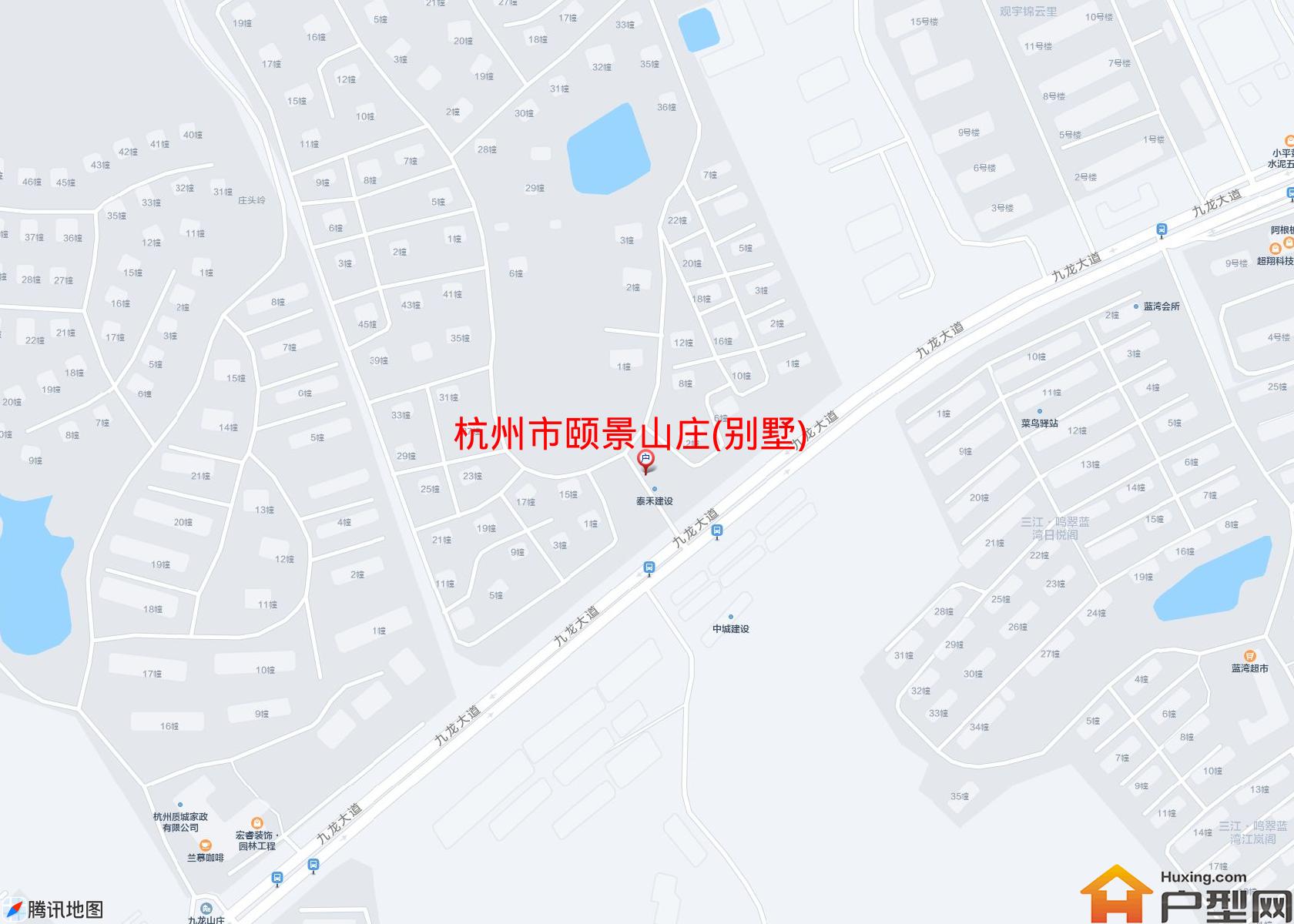 颐景山庄(别墅)小区 - 户型网 颐景山庄(别墅)小区 - 户型网