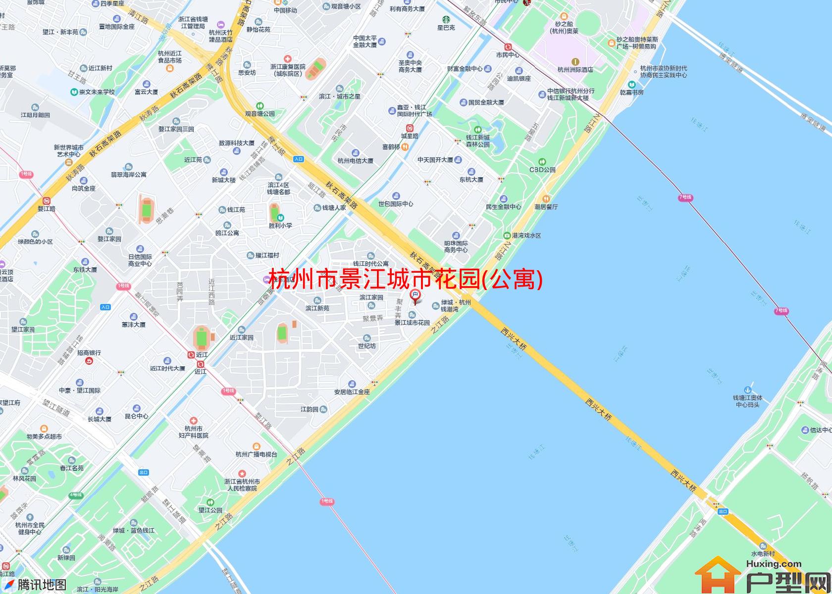 景江城市花园(公寓)小区 - 户型网