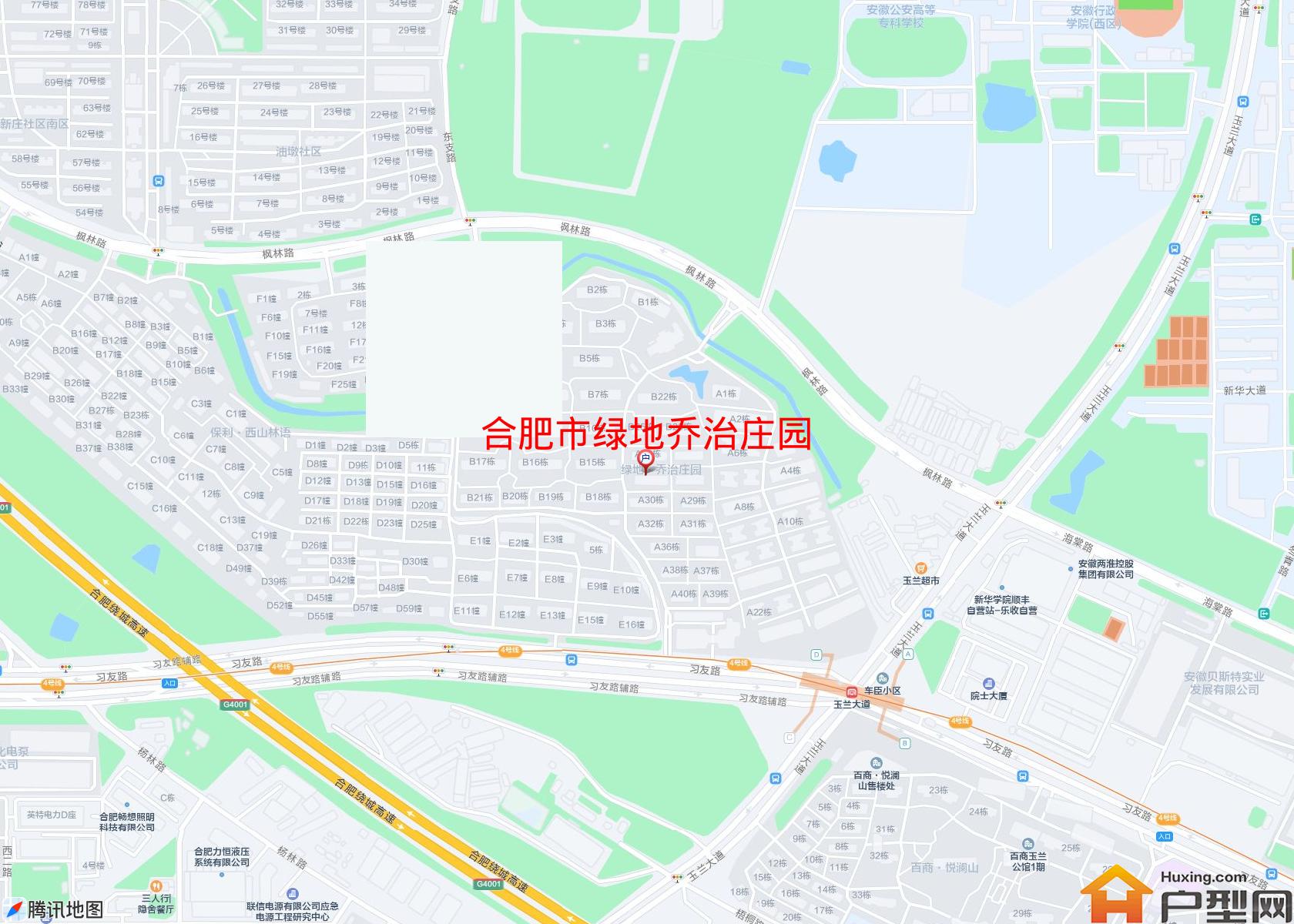 绿地乔治庄园小区 - 户型网