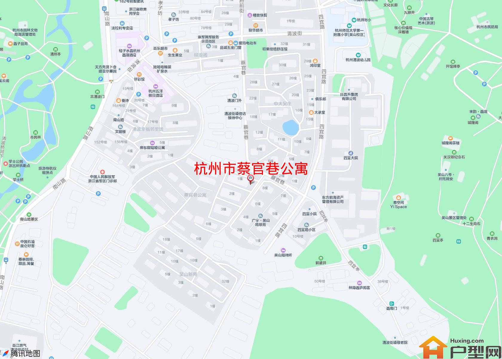 蔡官巷公寓小区 - 户型网