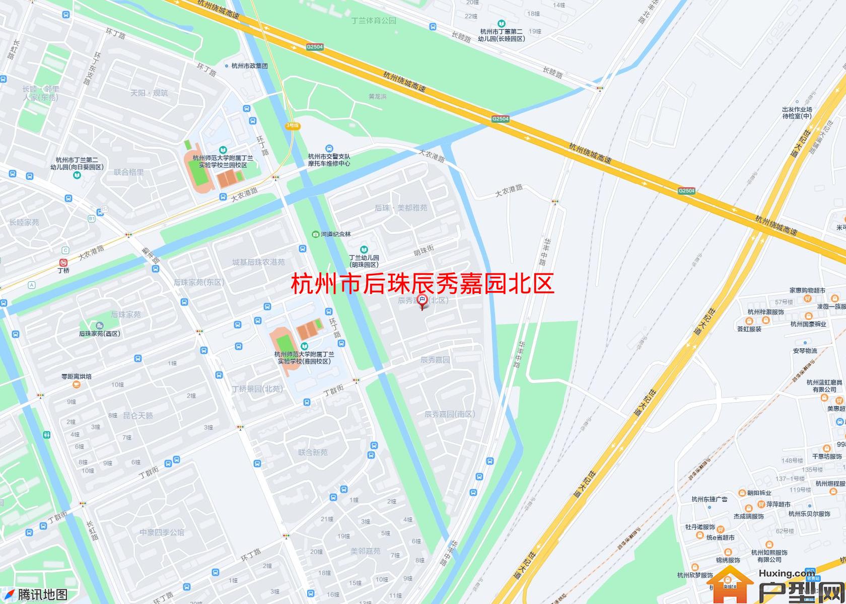 后珠辰秀嘉园北区小区 - 户型网