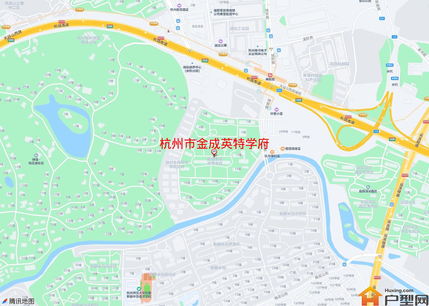 金成英特学府小区 - 户型网