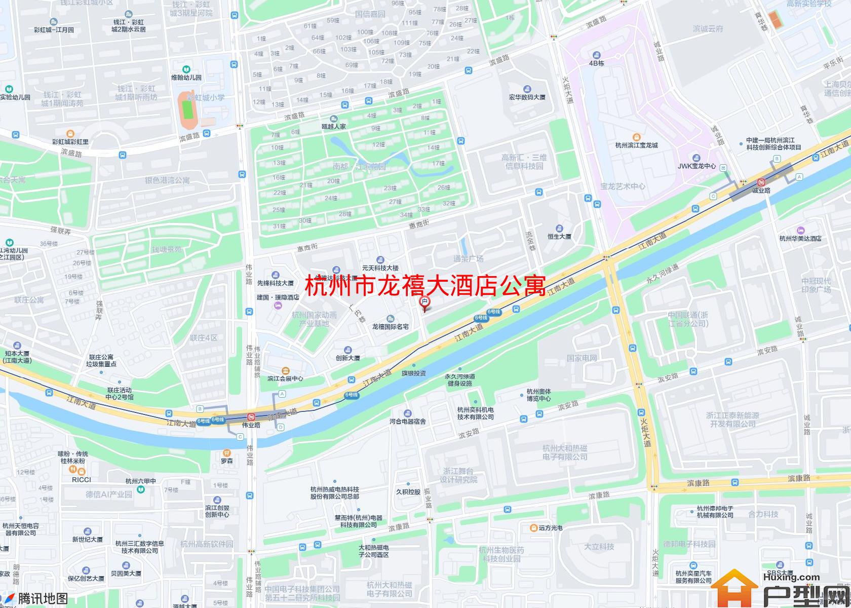 龙禧大酒店公寓小区 - 户型网
