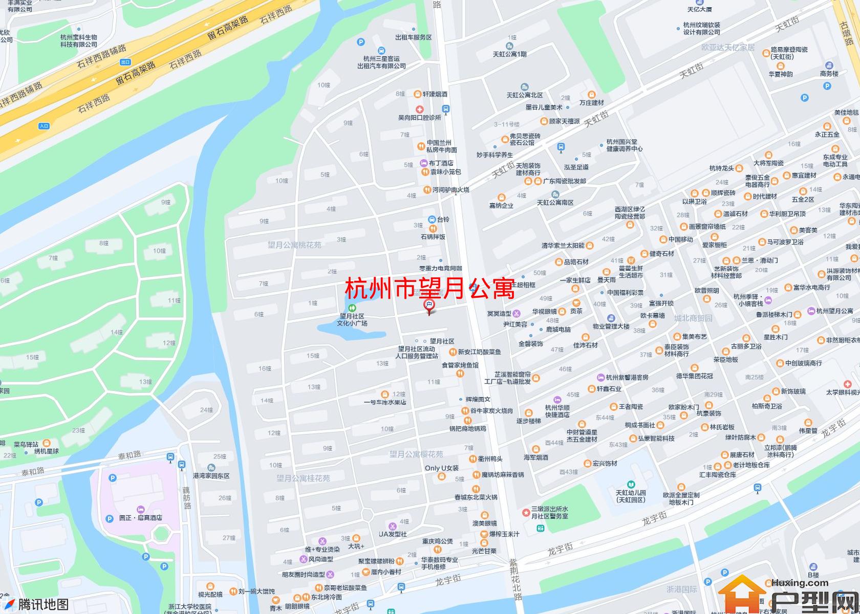 望月公寓小区 - 户型网